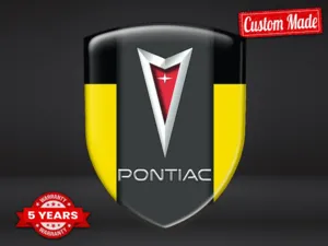 Pontiac Vinilos Auto Personalizados Robustos Lujo Carreras Minimal